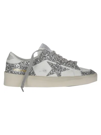GOLDEN GOOSE STARDAN MODEL LEATHER SNEAKERS