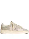 Golden Goose Stardan Panelled Sneakers In White
