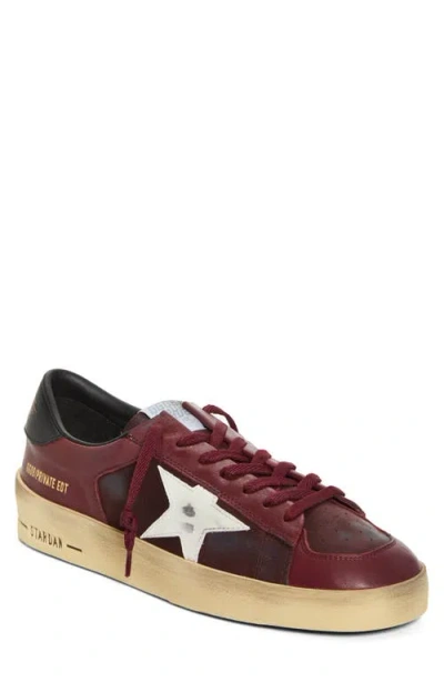 Golden Goose Stardan Sneaker In Brown/white/black