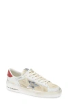 Golden Goose Stardan Sneaker In Marble/white/red