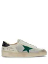 Golden Goose Stardan Leather Sneakers In White