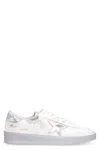 Golden Goose White Leather Sneakers In White