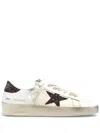 Golden Goose White Stardan Leather Sneakers In 中性色