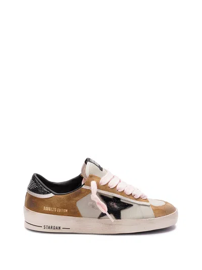 Golden Goose `stardan` Sneakers In Brown