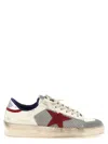 Golden Goose Stardan Leather And Net Upper Suede Toe And Star Laminated Heel Sneakers White In Multi