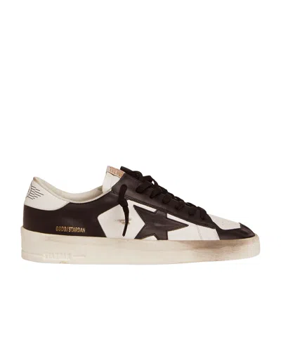 Golden Goose Stardan Sneakers In Nude