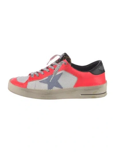 Pre-owned Golden Goose Stardan Sneakers In Pink