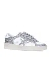 Golden Goose Stardan White/glitter Silver Sneaker In Silver