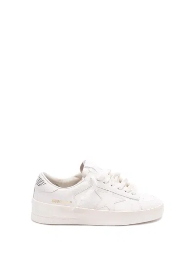 Golden Goose `stardan` Sneakers In White