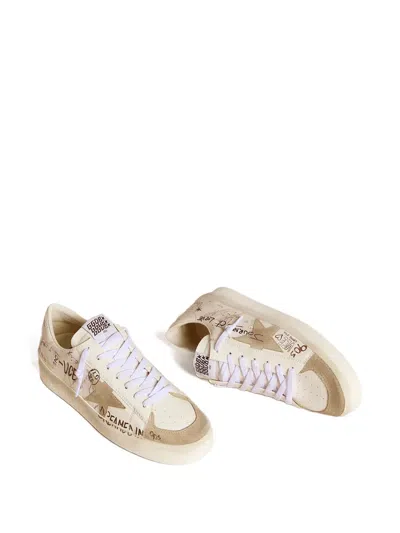 Golden Goose Stardan Sneakers In Beige