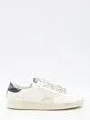 Golden Goose Men Stardan Sneaker With Shiny Star In White