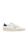 Golden Goose White Leather Stardan Sneakers In White