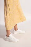 Golden Goose Purestar Sneaker With Logo In White