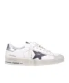Golden Goose Deluxe Brand White Low-top Sneakers With Star Patch In White