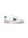 Golden Goose Deluxe Brand White Low-top Sneakers With Star Patch In White
