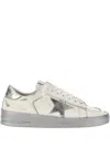 Golden Goose Stardan Star Contrast Heel Sneakers In White