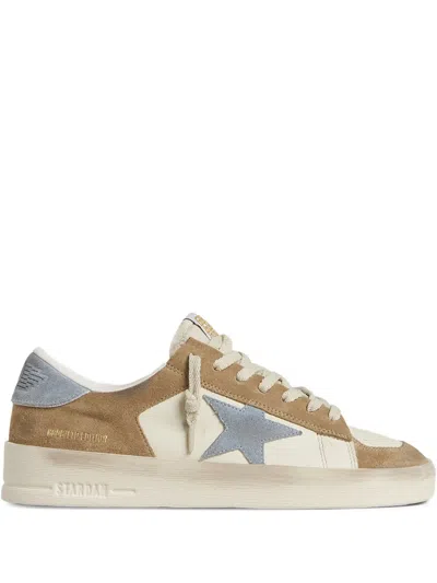 Golden Goose Stardan Sneakers Aus Wildleder Mit Sternverzierung In Brown