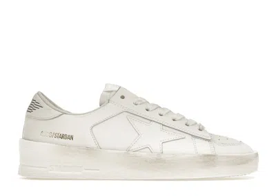 Pre-owned Golden Goose Stardan Triple (women's) Sneakers In White