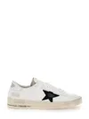 Golden Goose Stardan Suede Sneaker In Neutral