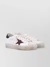 Golden Goose Starry Sneakers With Glitter Heel Tab
