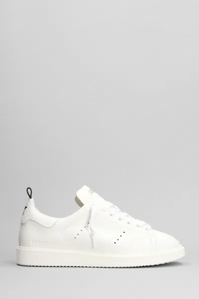 Golden Goose Starter Sneakers In White