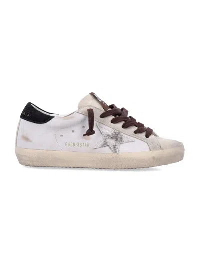 Golden Goose Statement Sneakers For The Modern Woman In White/seedpearl/ Black