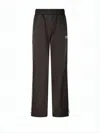 Golden Goose Straight Black Pants With Relaxed Fit And Adjustable Hem In Black