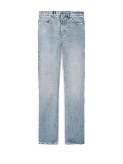 Golden Goose Straight Jeans In Blue