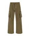 Golden Goose Straight-leg Cargo Trousers In Green
