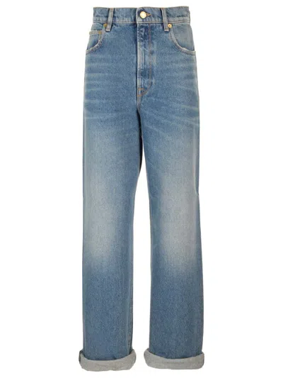 Golden Goose Straight Leg Jeans Blue