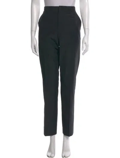Pre-owned Golden Goose Straight Leg Pants In Black