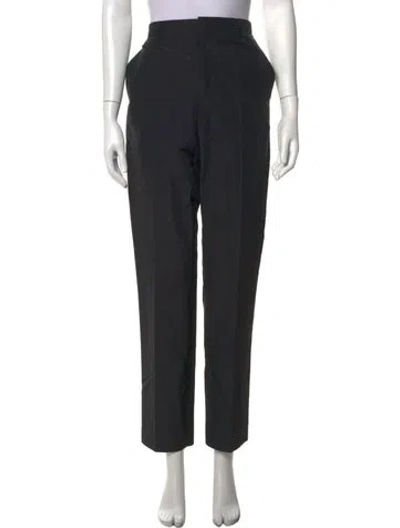 Pre-owned Golden Goose Straight Leg Pants In Black