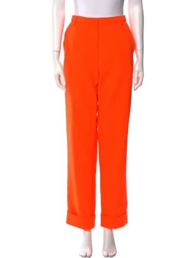 Pre-owned Golden Goose Straight Leg Pants In Orange