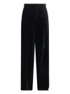 Golden Goose Straight Pants In Black