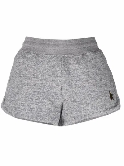 Golden Goose Star/ Shorts Diana/ Star /mylar In Grey