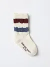 Golden Goose Striped Children's Socks White-blue-red In Heritage White,navy Peony,windsor Wine