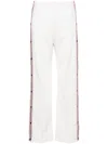 Golden Goose Star Wide-leg Side Tape Joggers In Neutrals
