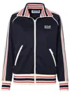 Golden Goose Striped-trim Zipped Jacket In Default Title