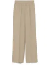 Golden Goose Wide-leg Trousers In Brown