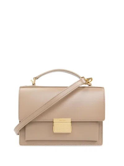 Golden Goose Structured Handbag With Gold-tone Clasp In Multi