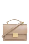 Golden Goose Structured Minimalist Black Bag With Timeless Appeal In Pink