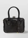 Golden Goose Structured Silhouette Top Handles Detachable Strap