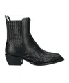 Golden Goose Debbie Beatles Ankle-length Cow Leather Boots In Black