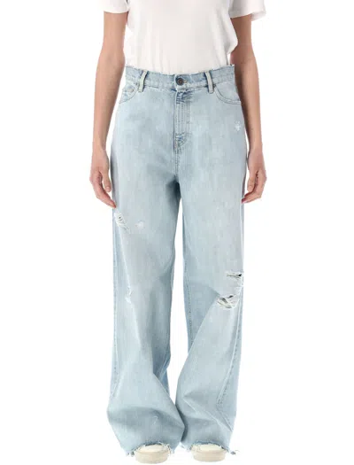 Golden Goose Stylish Denim Jeans For Women - P25 Season In Blue