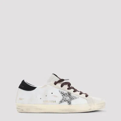 Golden Goose Stylish Leather Sneakers For Women In White
