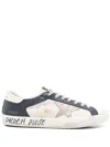 Golden Goose Suede And Glitter Sneakers