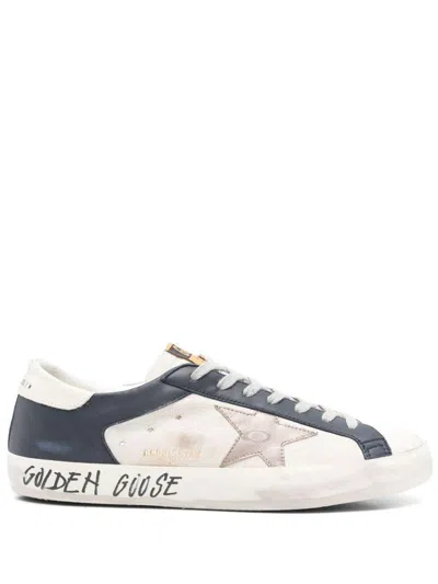 Golden Goose Suede And Glitter Sneakers
