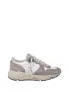 Golden Goose Suede And Leather Sneakers In Gray