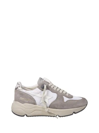 Golden Goose Suede And Leather Sneakers In Gray
