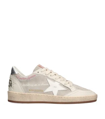 Golden Goose Suede Ball Star Sneakers